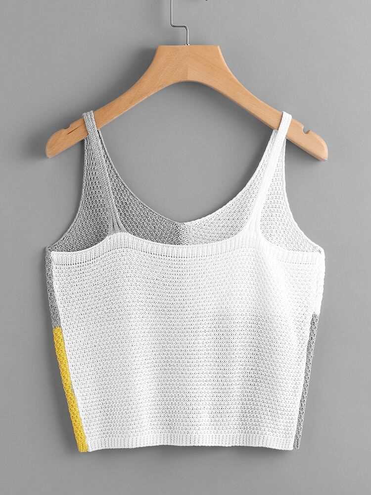 Cable knit tank top pattern