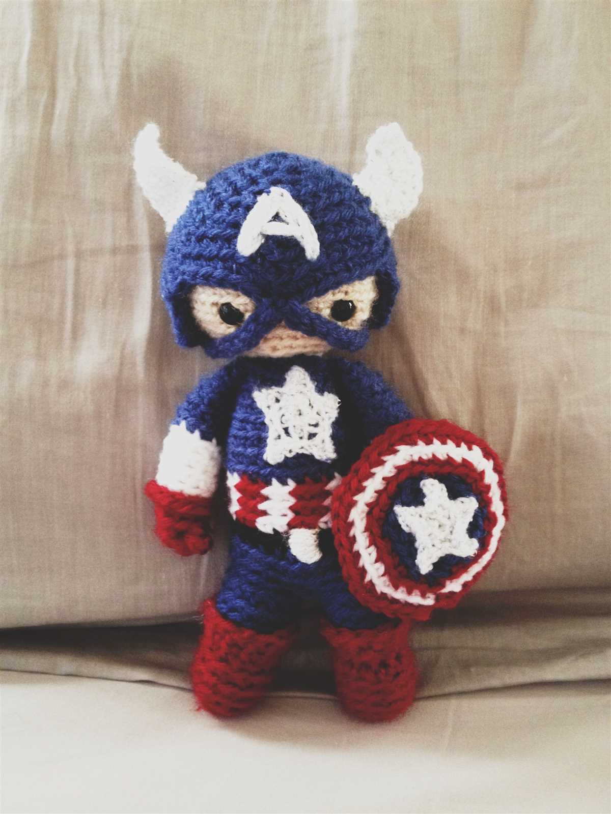 Captain america knitting pattern