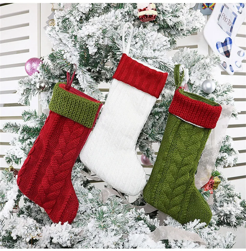 Knitted patterns for christmas stockings