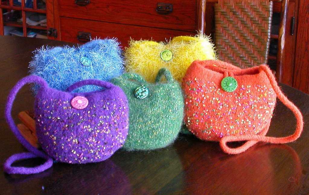 Knit felted bag pattern free