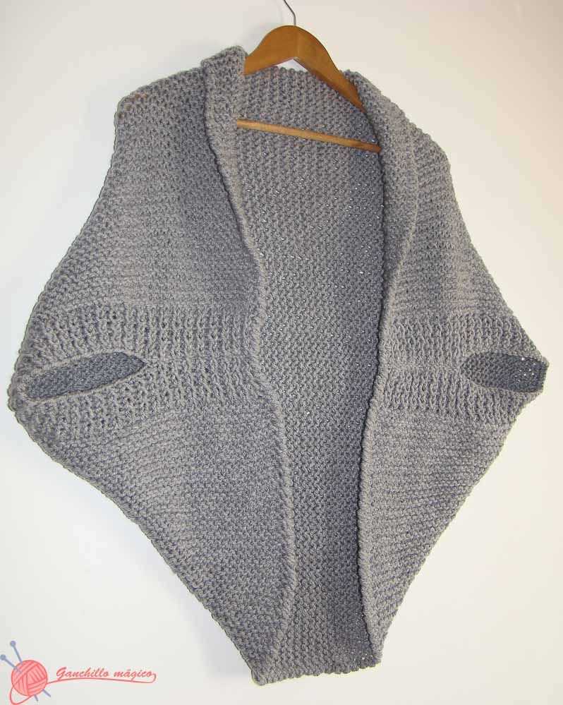Scoop shrug knitting pattern free