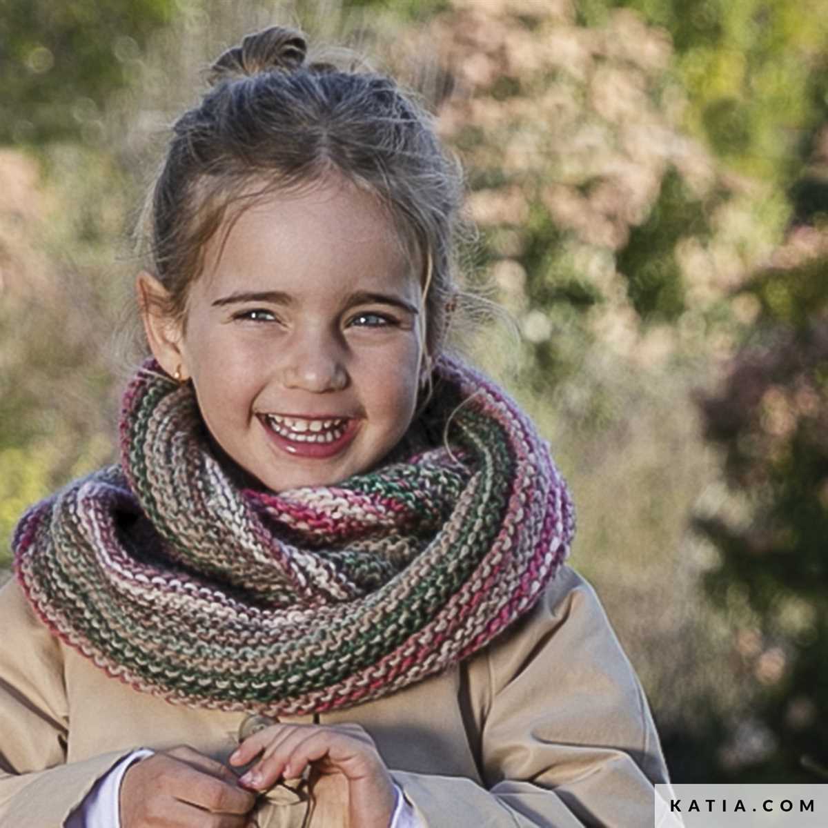 Knitted cowl pattern on circular needles