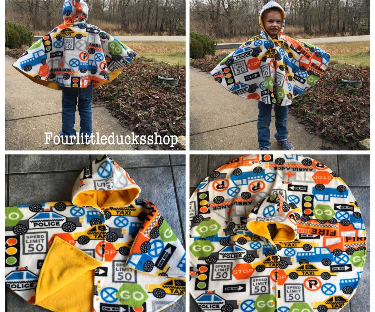 Car seat poncho knitting pattern