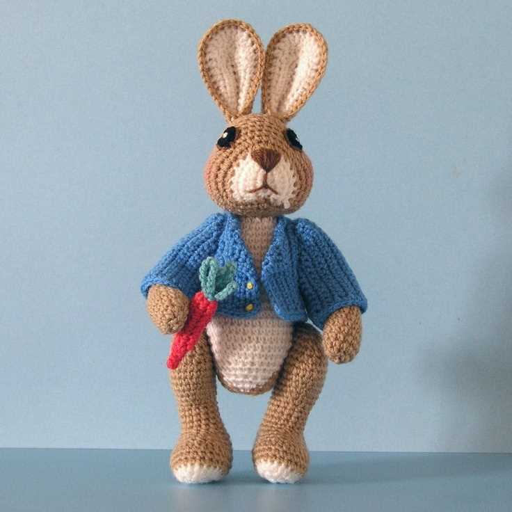 Knitted peter rabbit pattern