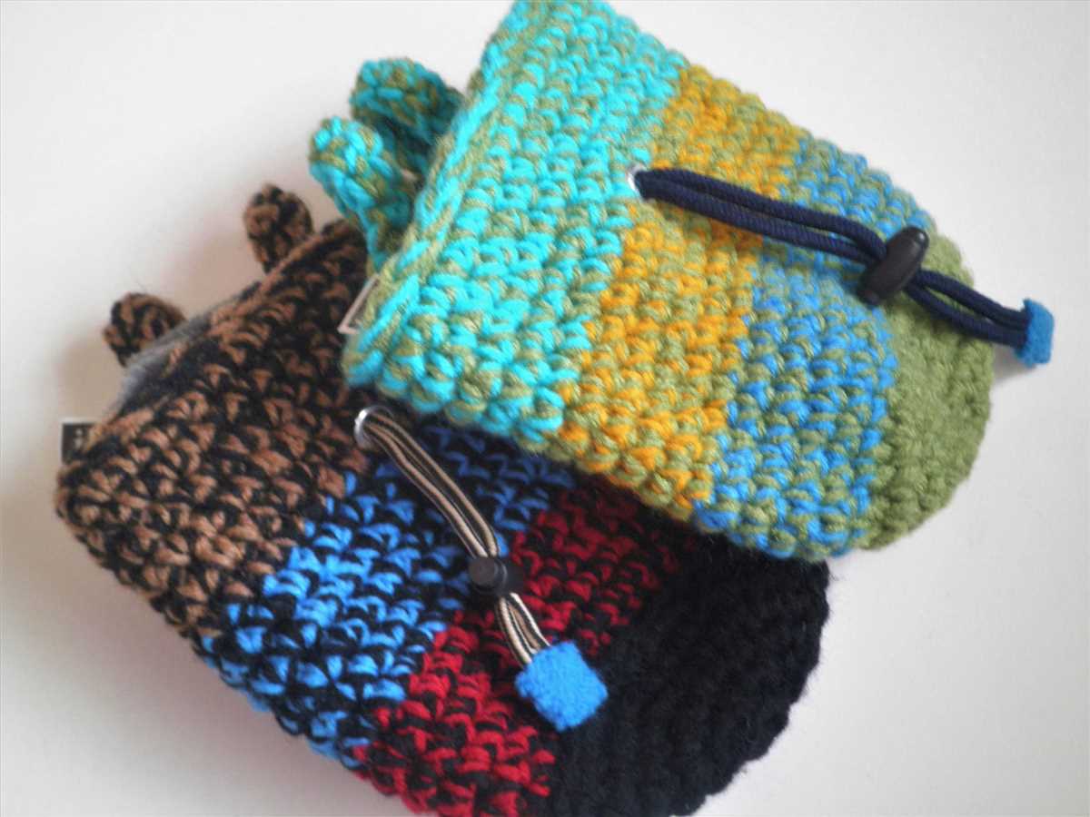 Knit chalk bag pattern