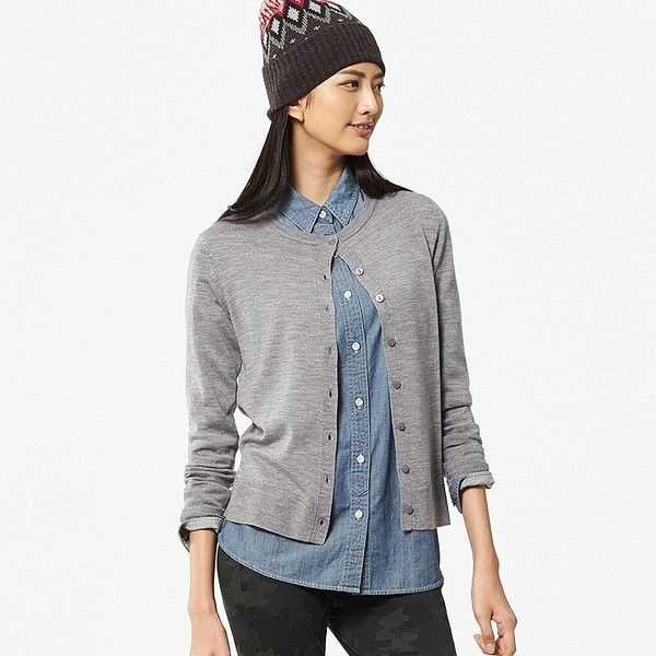 V neck cropped cardigan knitting pattern