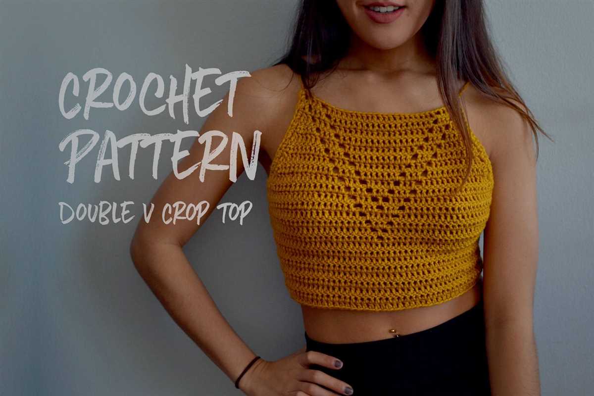 V neck tank top knitting pattern free