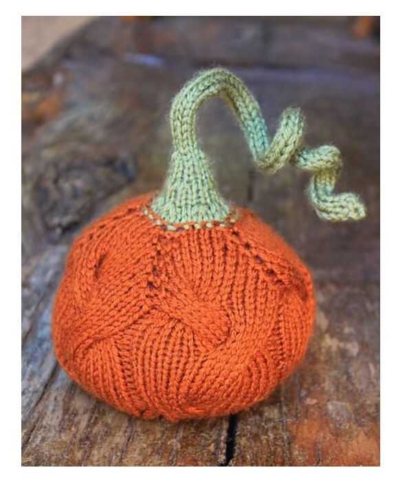 Knitting patterns pumpkins