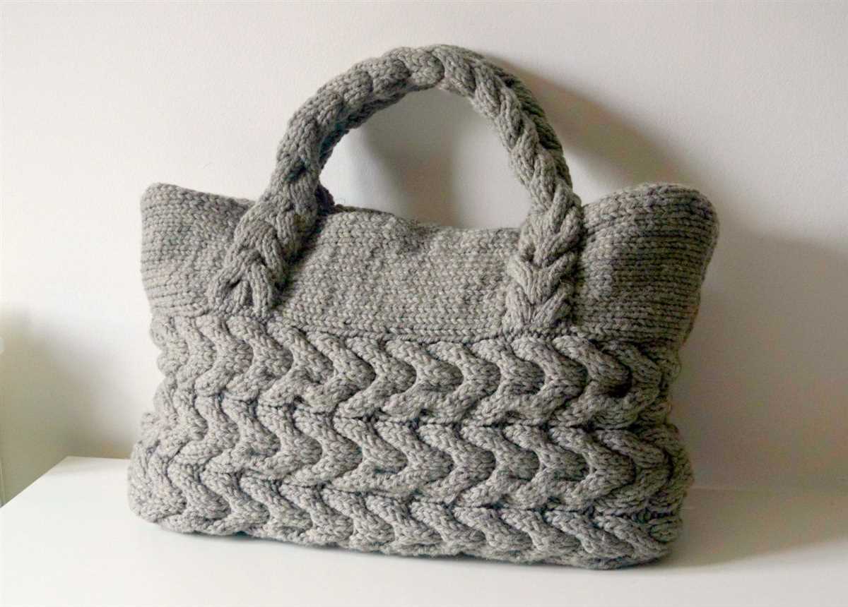 Knit bags patterns