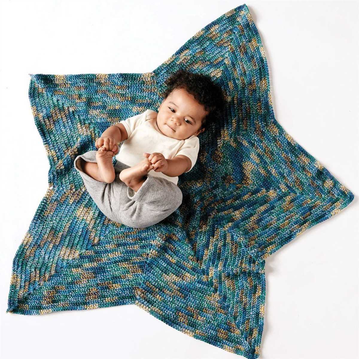 Yarnspirations bernat baby blanket knit pattern