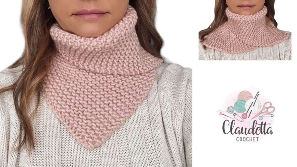 Free knitted cowl neck warmer patterns