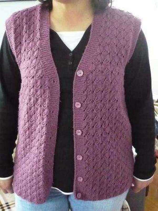 Vest knitting patterns for ladies