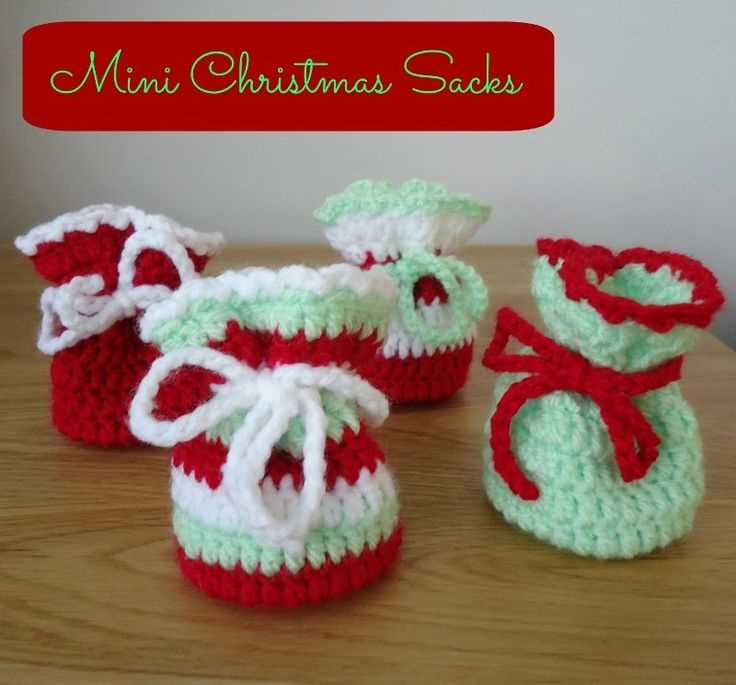 Christmas sack knitting pattern
