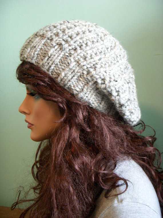 Free slouchy knit hat patterns