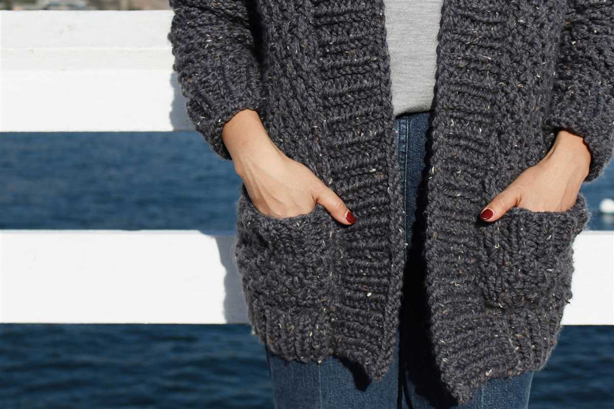 Knitted cardigan pattern free