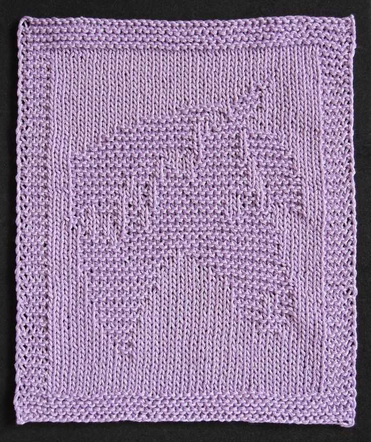 Washcloth knitting pattern