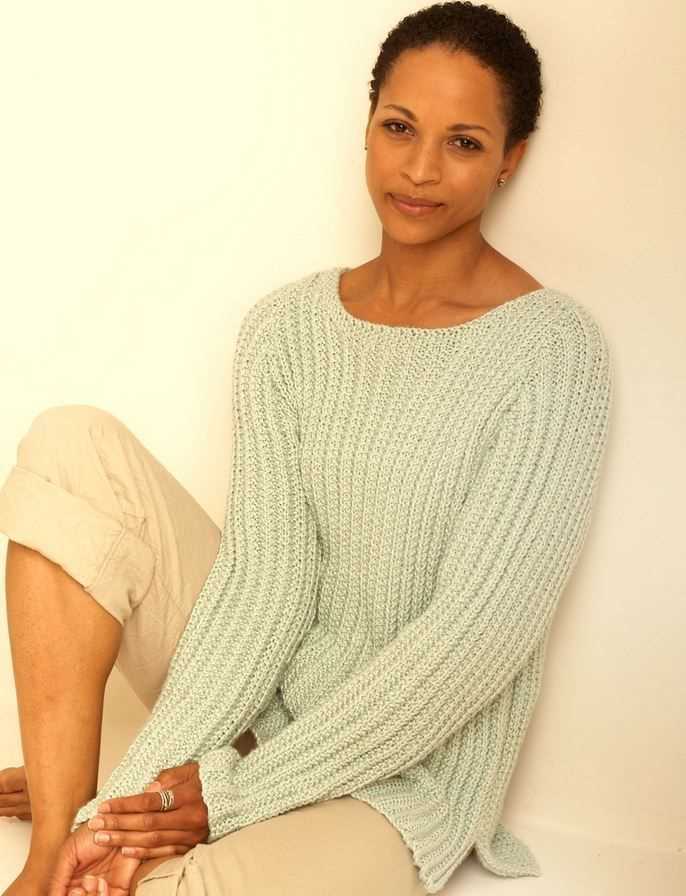 Easy chunky jumper knitting pattern