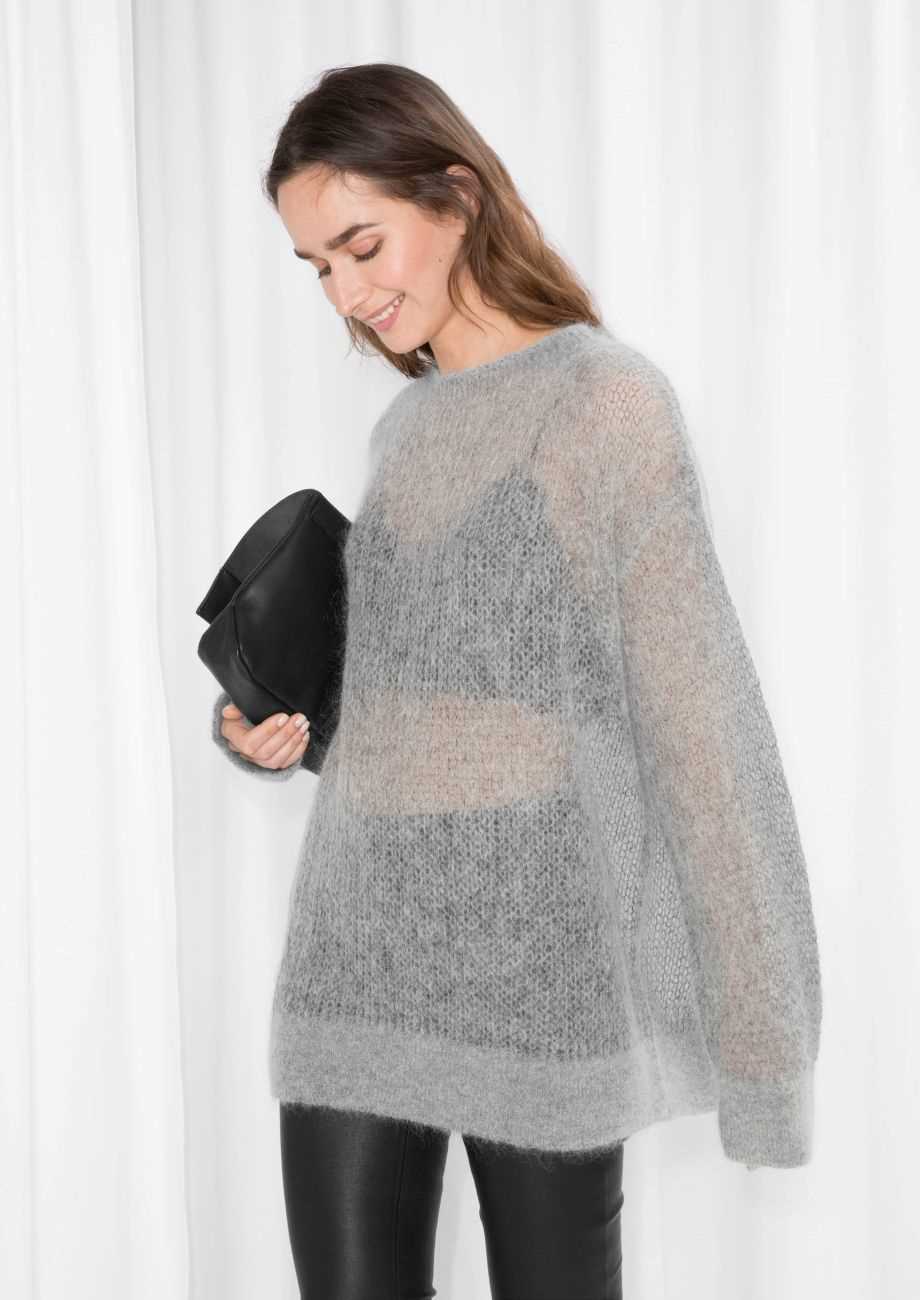 Knitting pattern mohair sweater