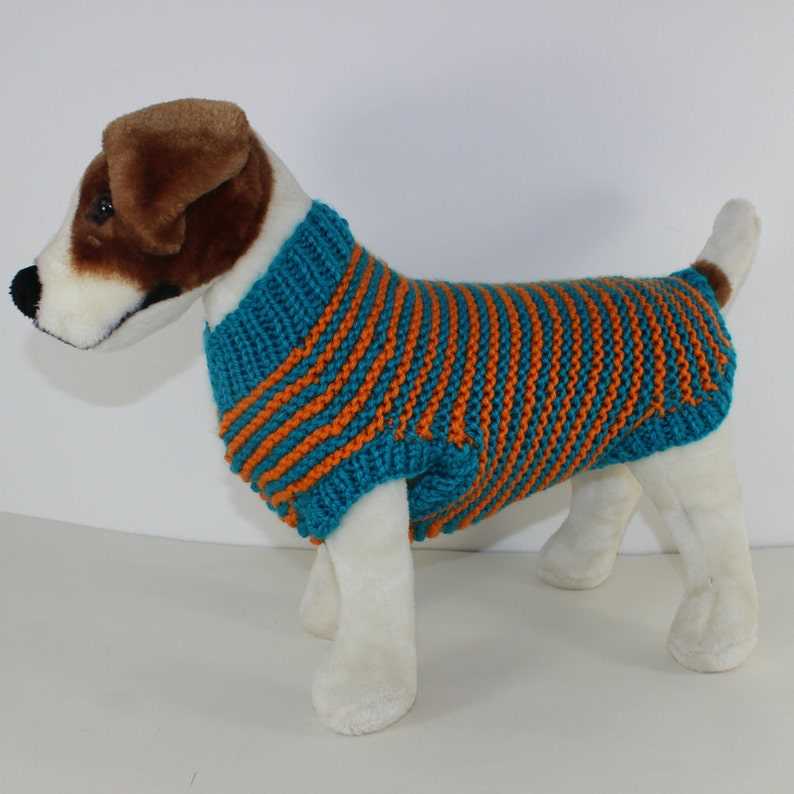 Chunky dog sweater knitting pattern