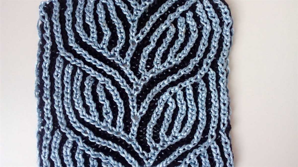 Two color brioche knitting patterns