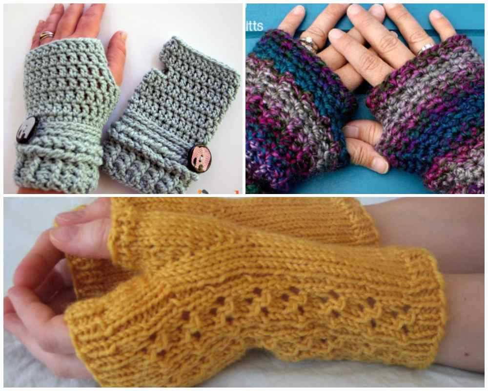 Wrist warmers knitting pattern circular needles
