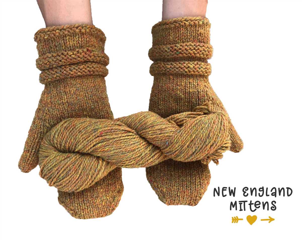 Mitten knitting pattern double pointed needles