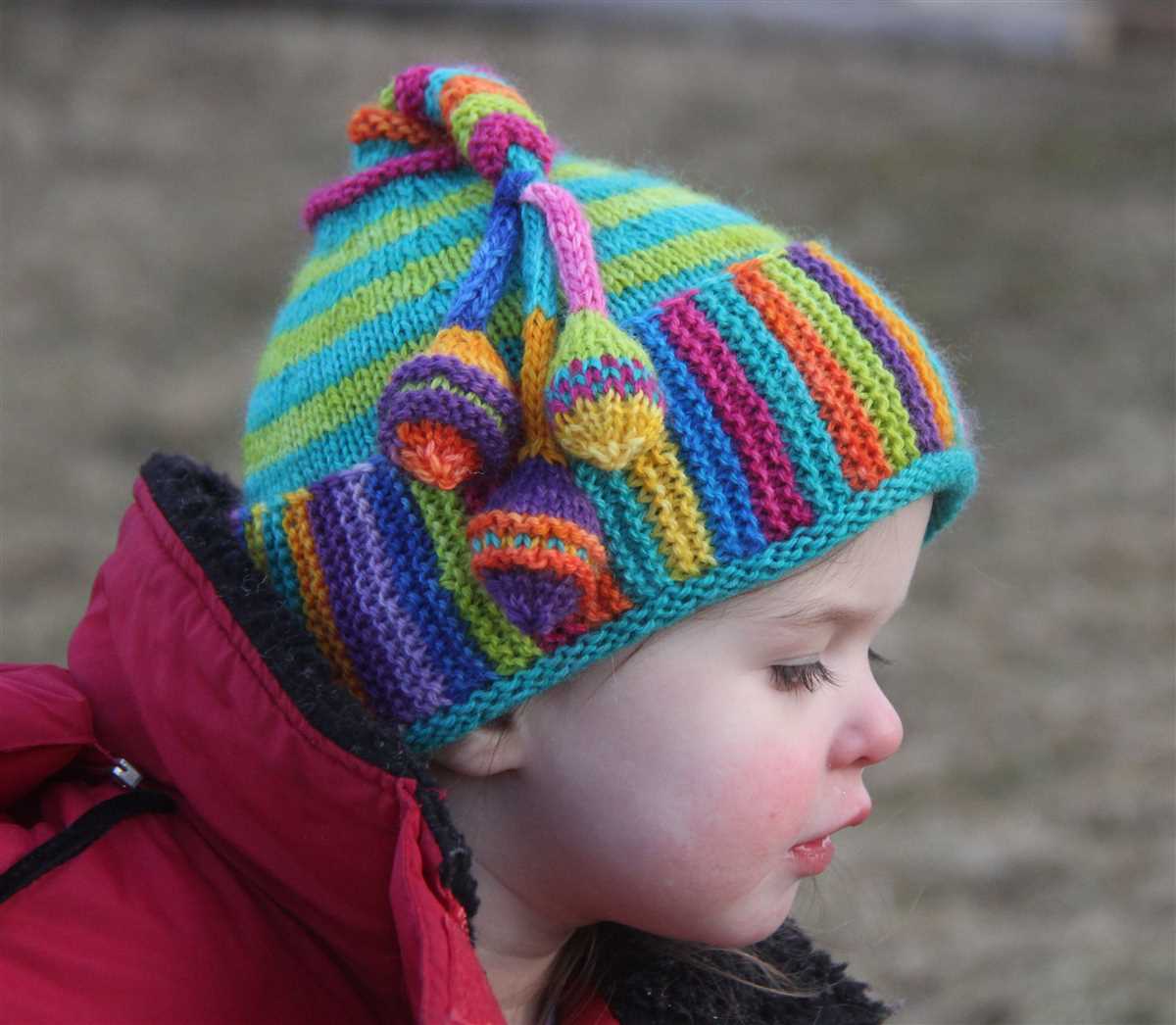 Free baby beanie knitting pattern