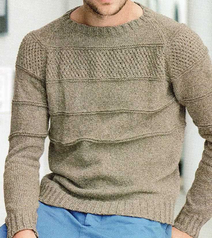 Knit sweater patterns for men