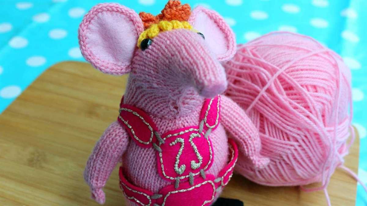Clangers sky moo knitting pattern