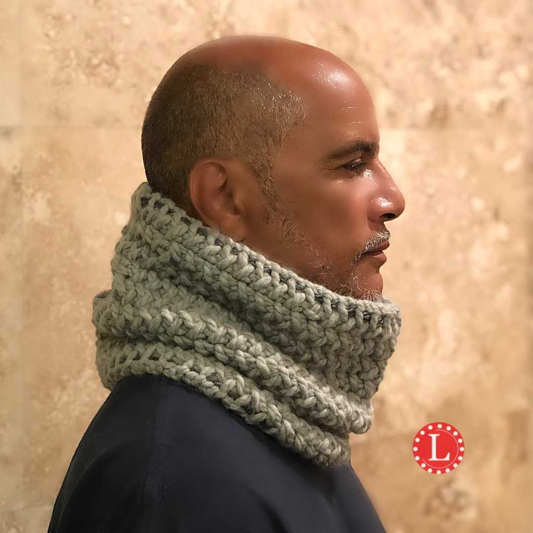 Mens cowl knitting pattern free
