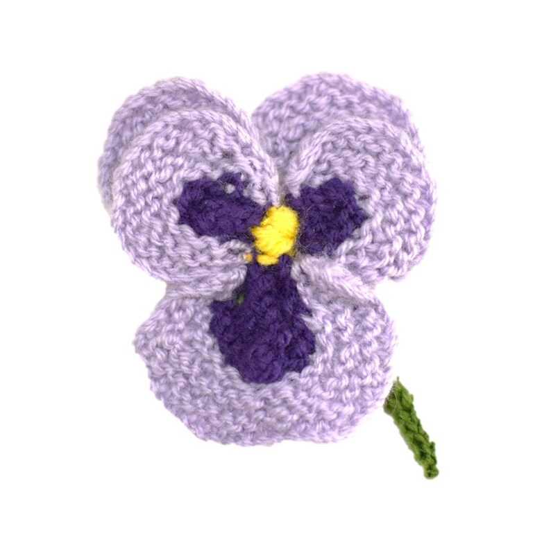 Hanging basket knitting pattern