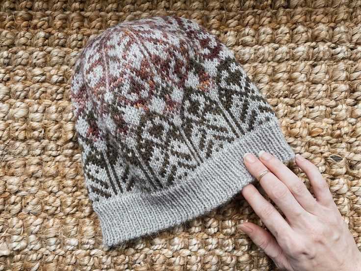 Free knit night cap pattern