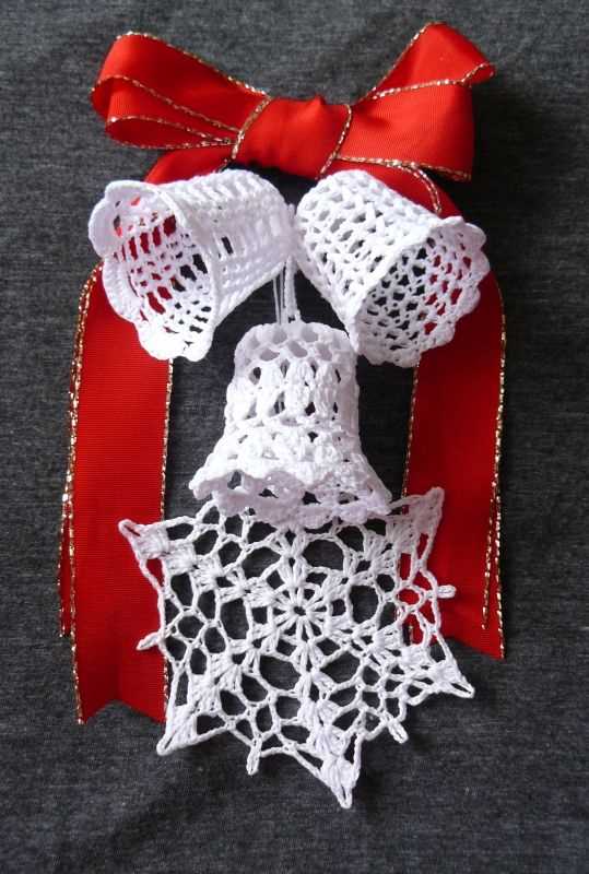 Christmas bell knitting pattern
