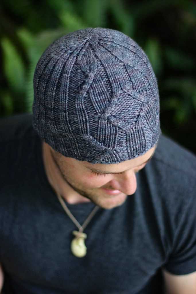 Mens hat knit pattern