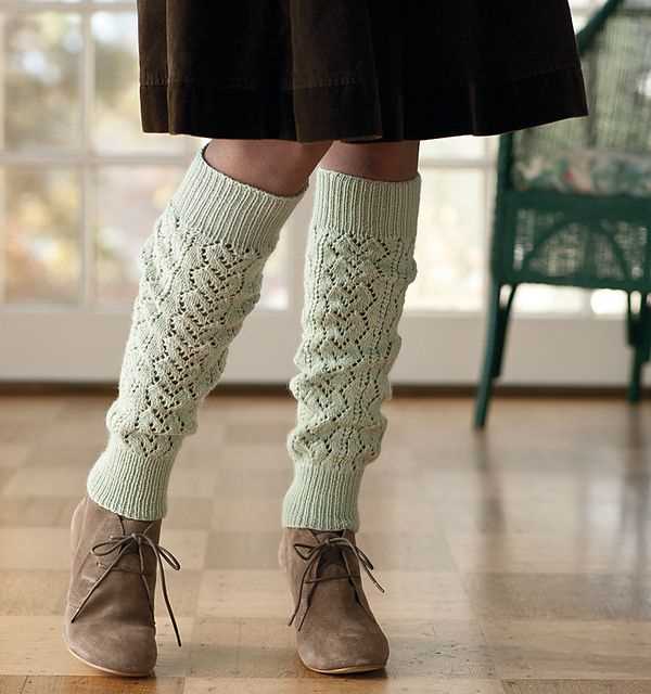 Knitting pattern legwarmers