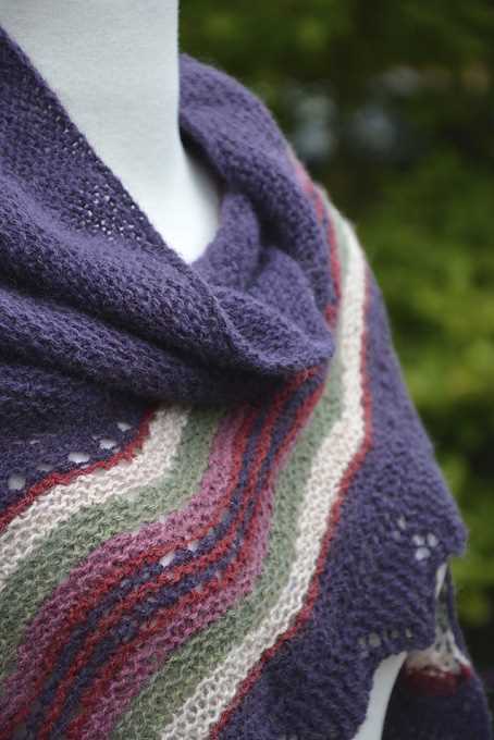 Hap knitting pattern