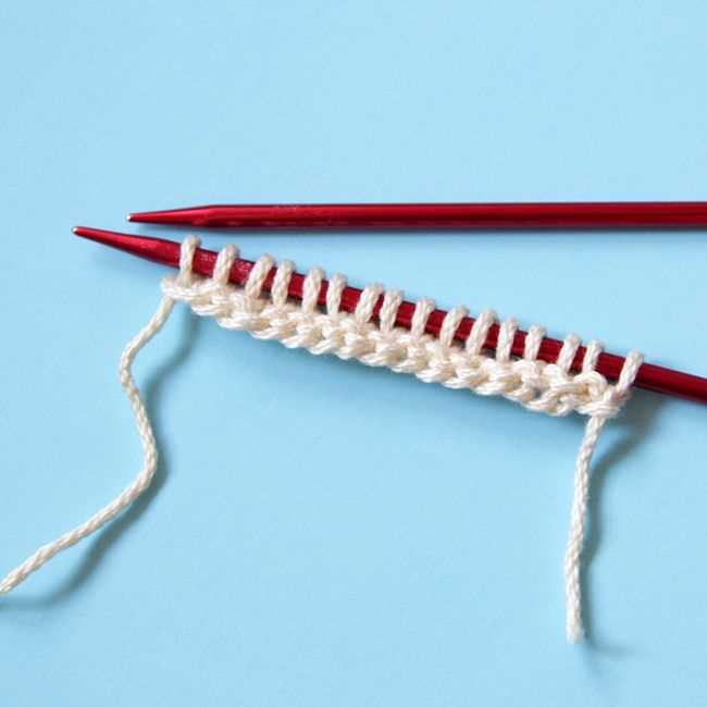 Long tail stocking cap knit pattern