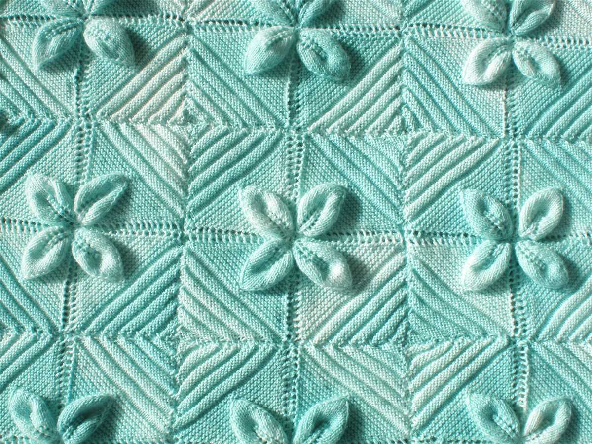 Free blanket square knitting patterns