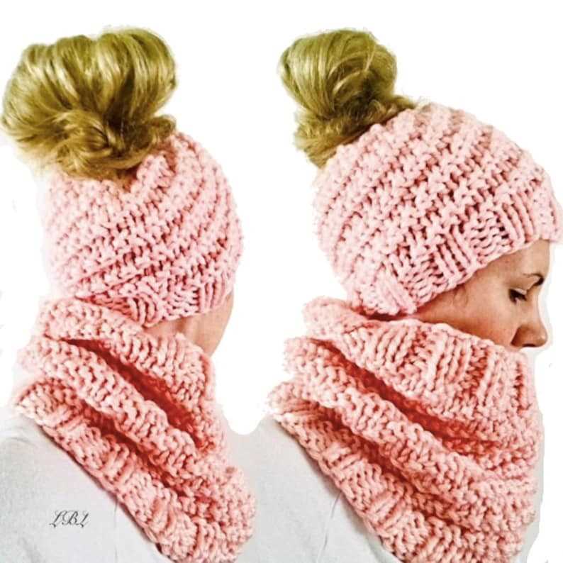 Bun beanie knitting pattern free