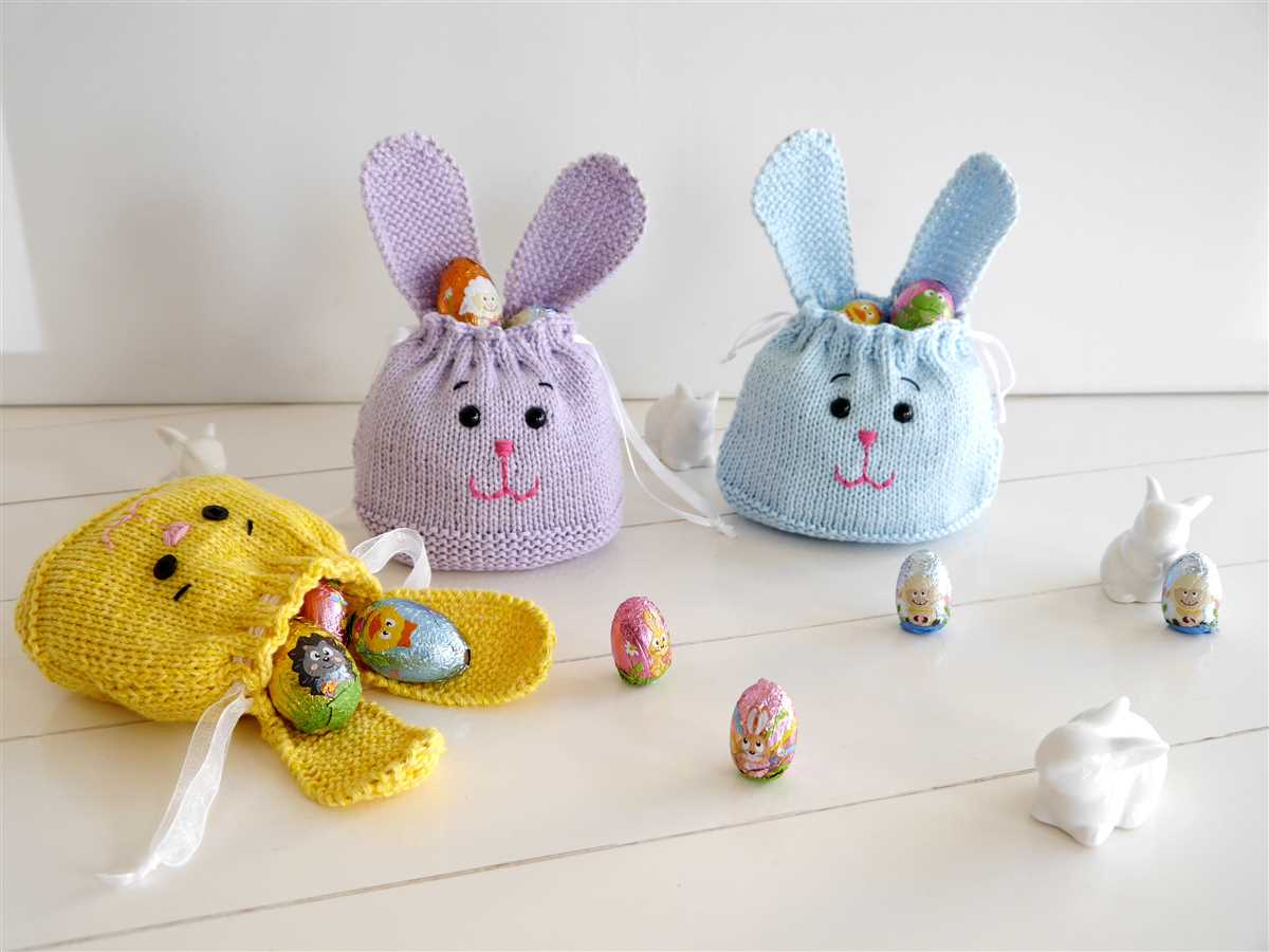 Free easter knitting patterns to download