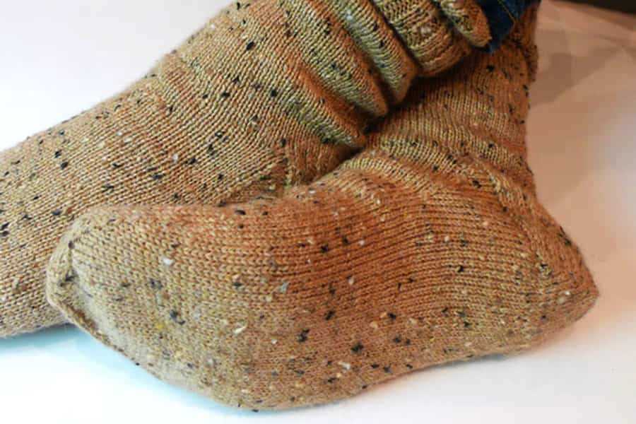 Men's knitted socks basic patterns