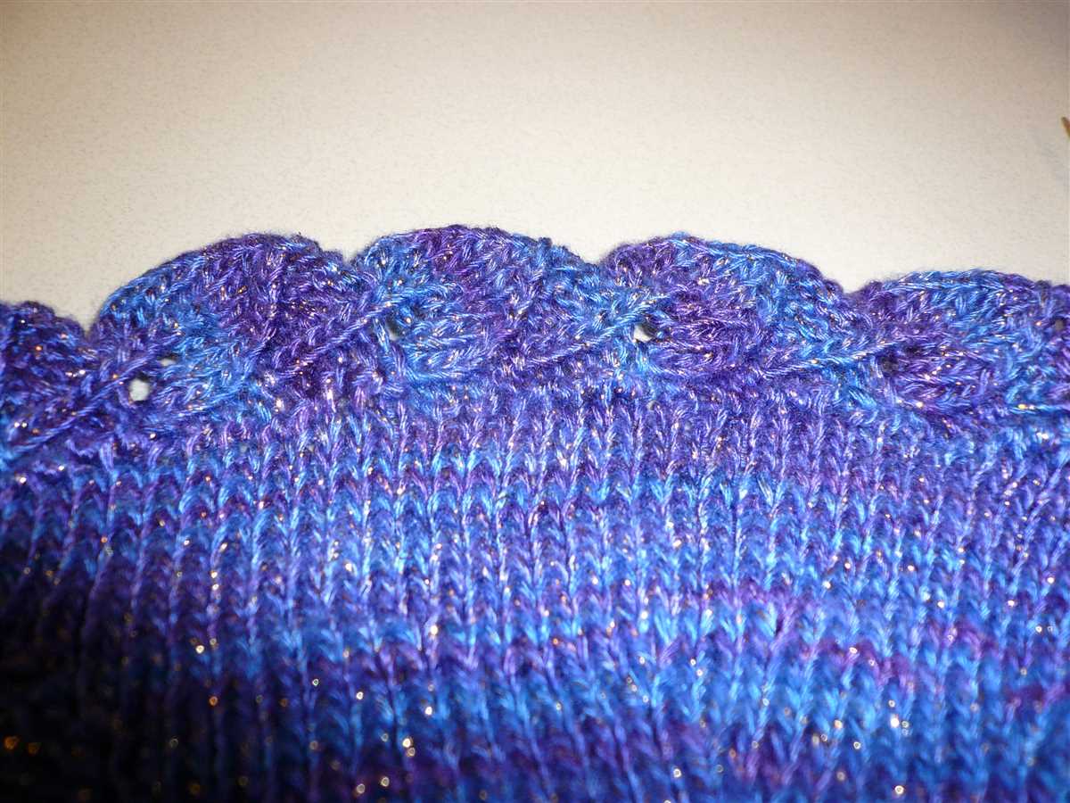 Knit 4 purl 4 pattern