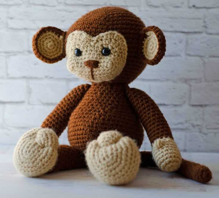 Knit monkey pattern