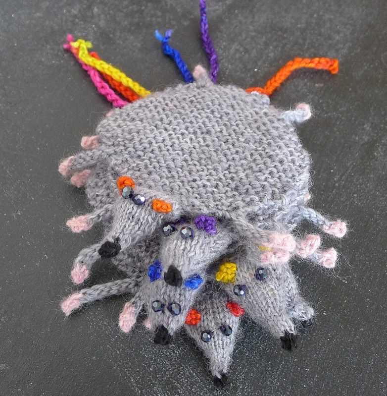 Knitted coaster patterns