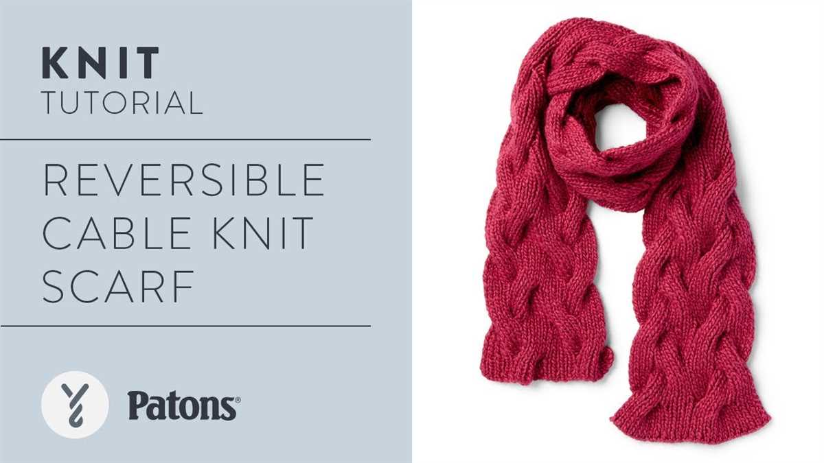 Arm knit infinity scarf pattern