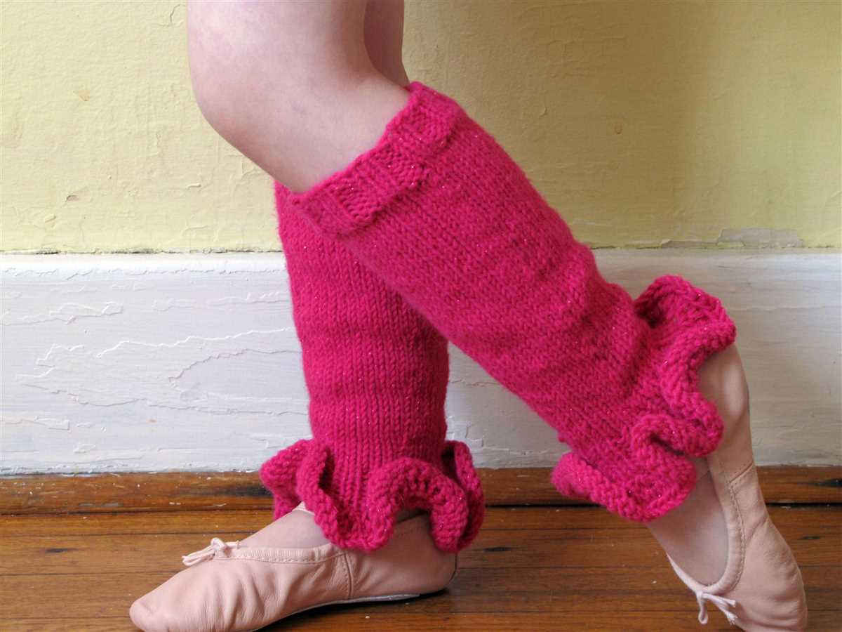 Free knitting patterns for beginners leg warmers