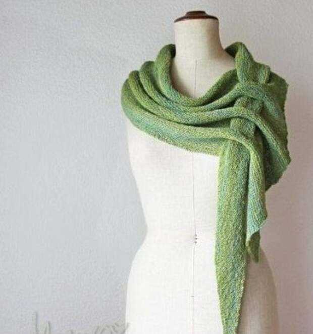 Caterpillar scarf knitting pattern