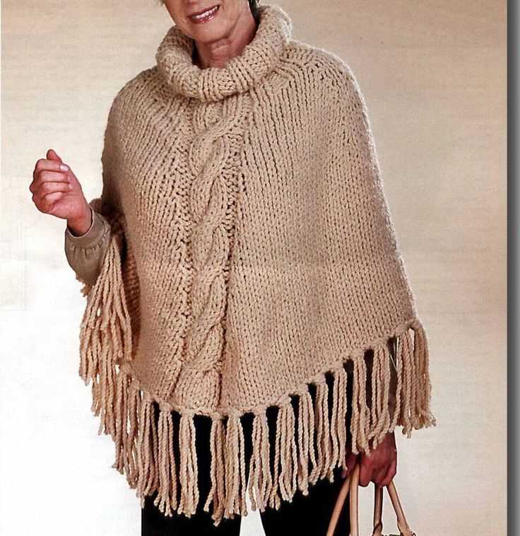 Knitting patterns capes ponchos