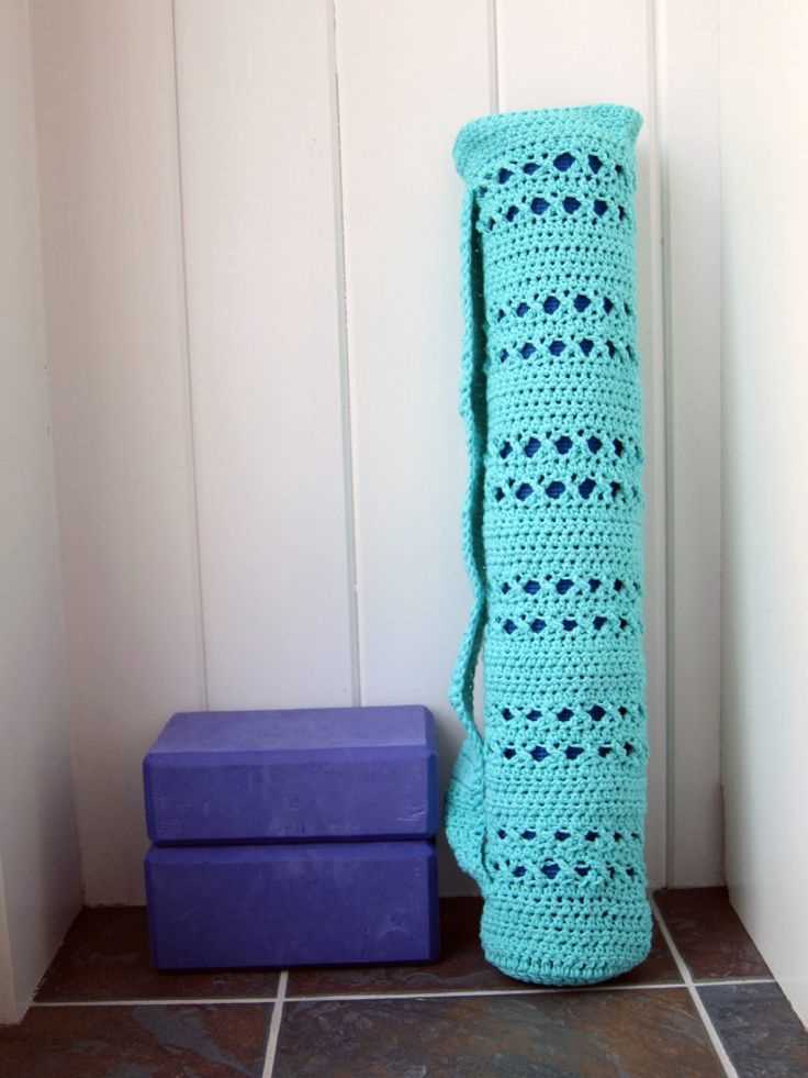 Knitting pattern for yoga mat bag
