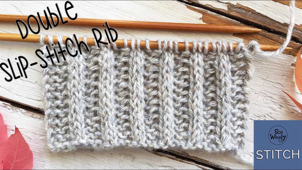Easy knit purl stitch patterns